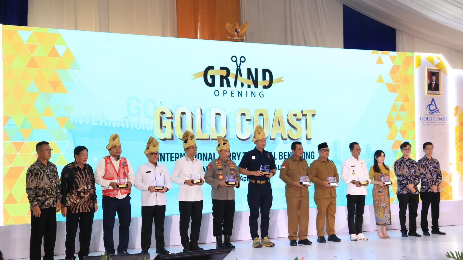 Pelabuhan Internasional Gold Coast di Batam Diresmikan, Diharapkan Pacu Ekonomi Nasional